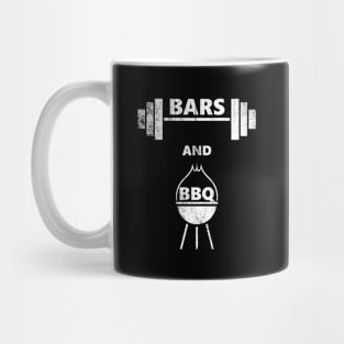 Bars And BBQ Workout Barbecue Mug